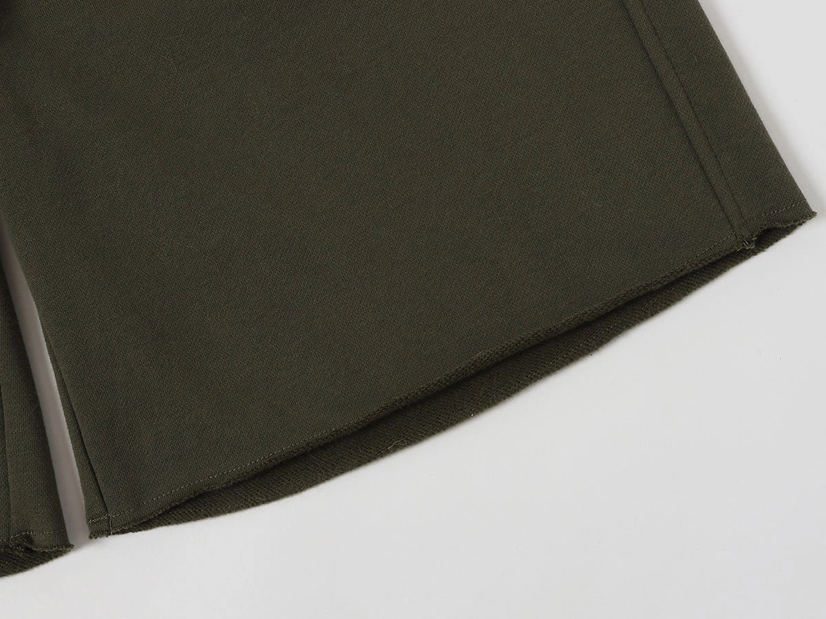 360 GSM CLOUD FEELING 'OLIVE' SHORTS