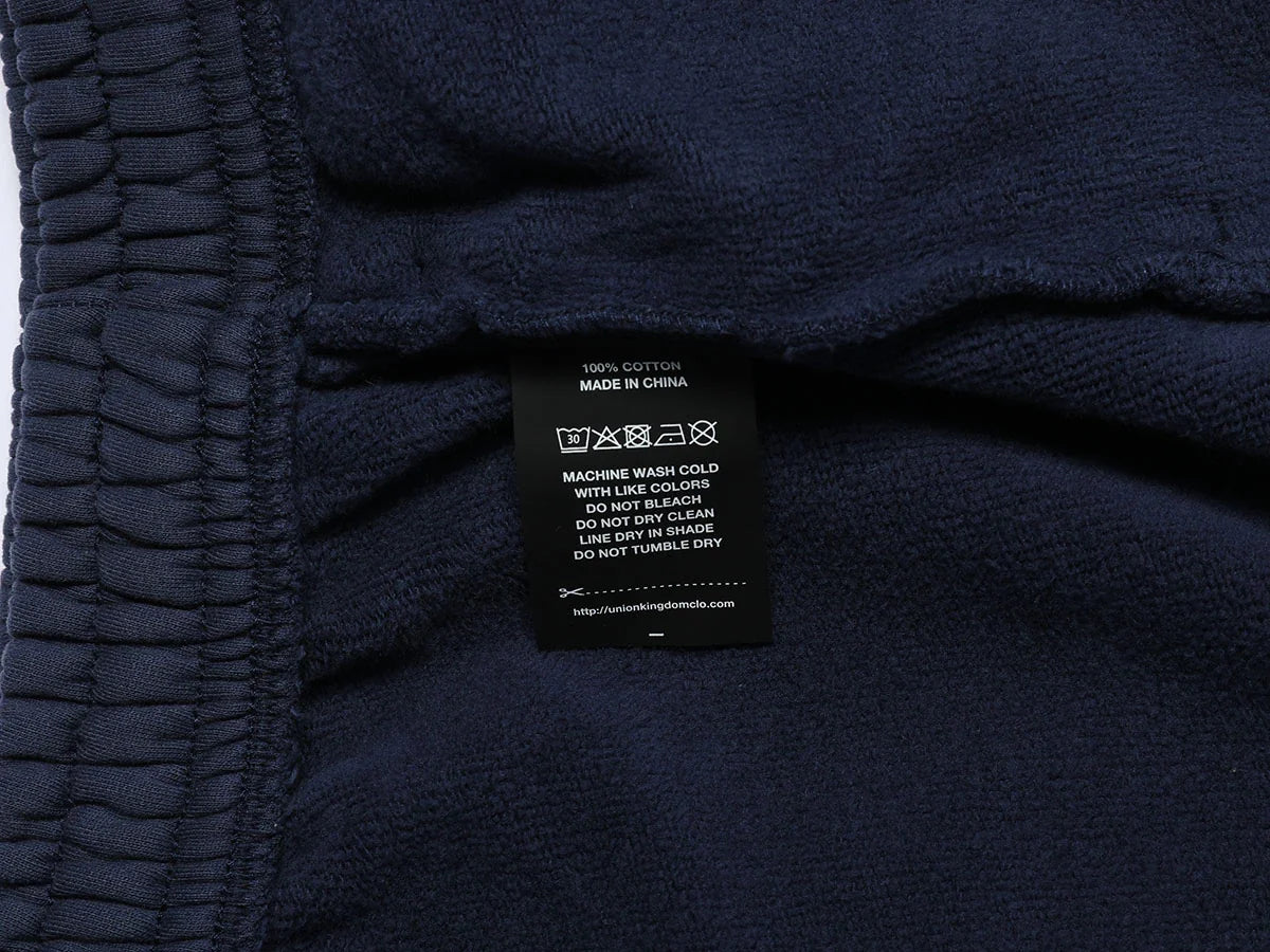 480 GSM FLEECE SABRE 'NAVY BLUE' SWEATPANTS