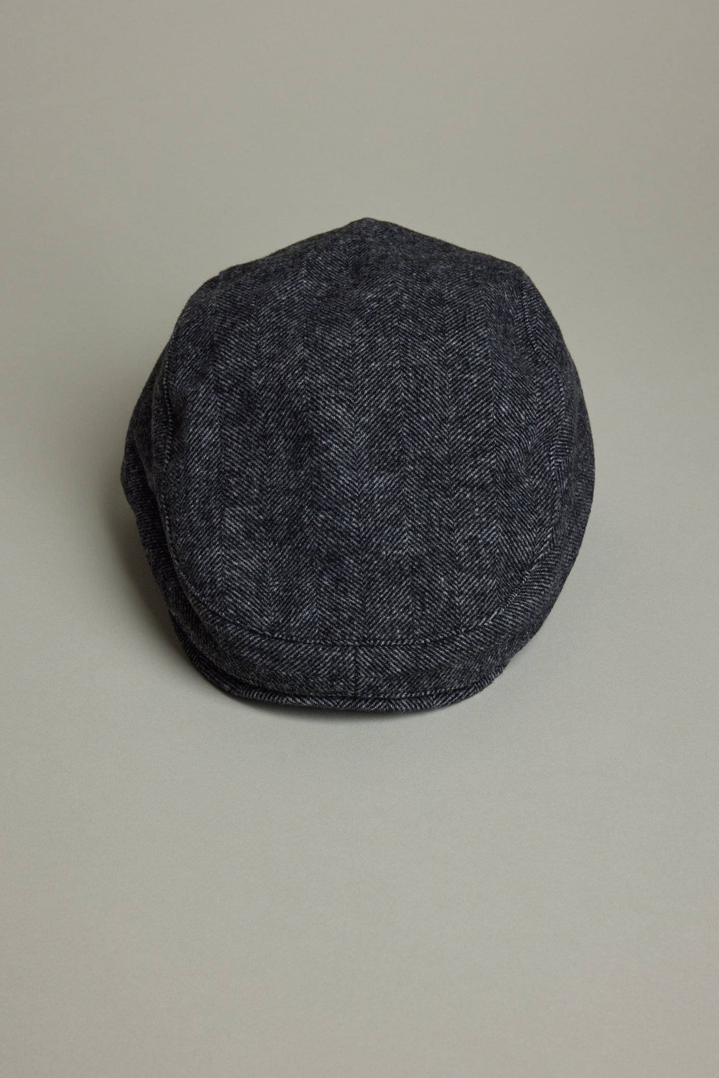 Willis Herringbone Flat Cap