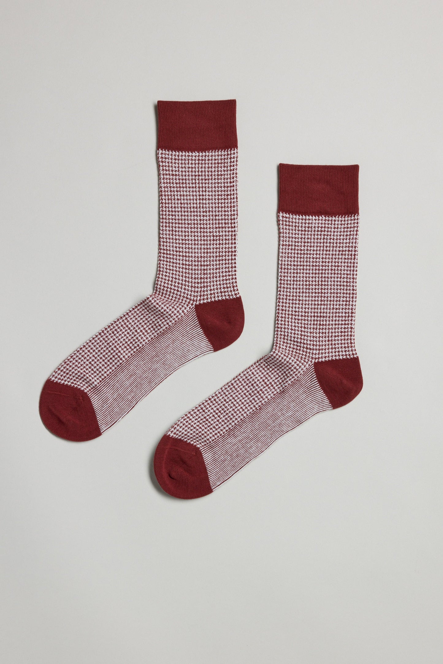Houndstooth Check Sock
