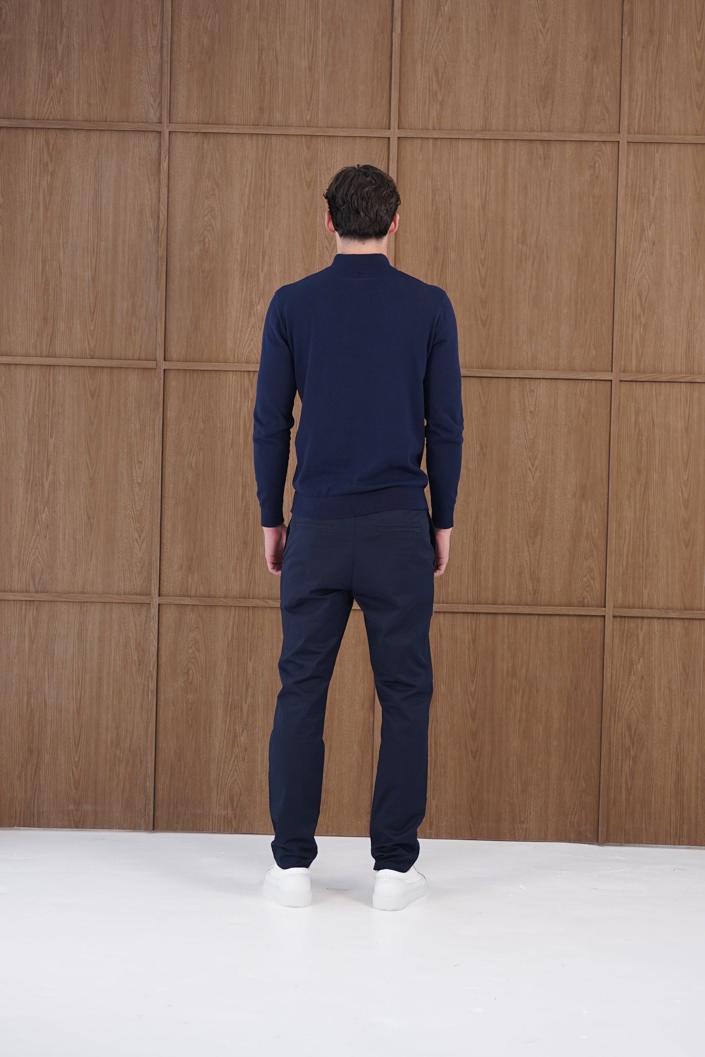 Capo Chino Trouser - Navy