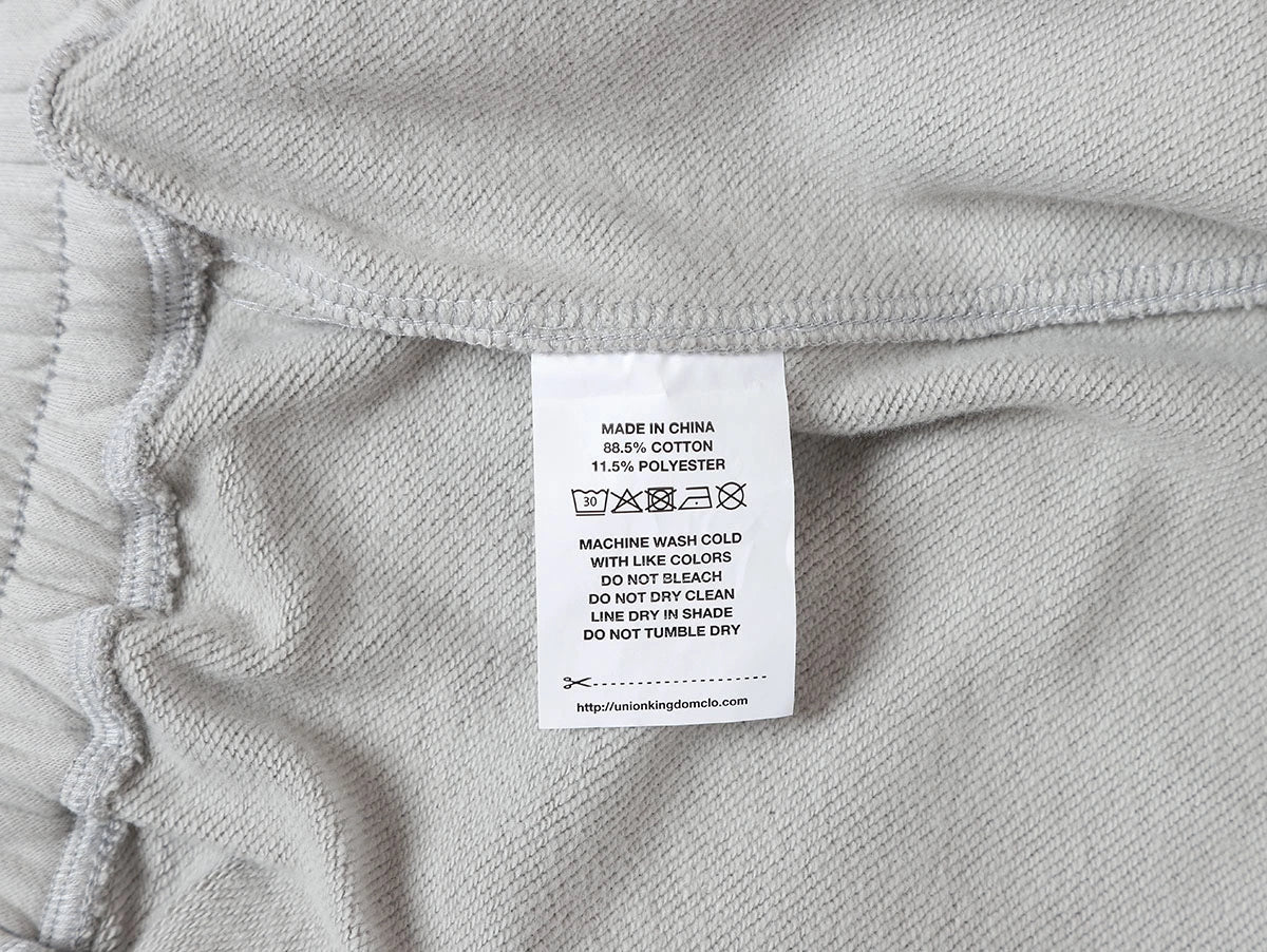 360 GSM CLOUD FEELING 'SILVER GRAY' SHORTS