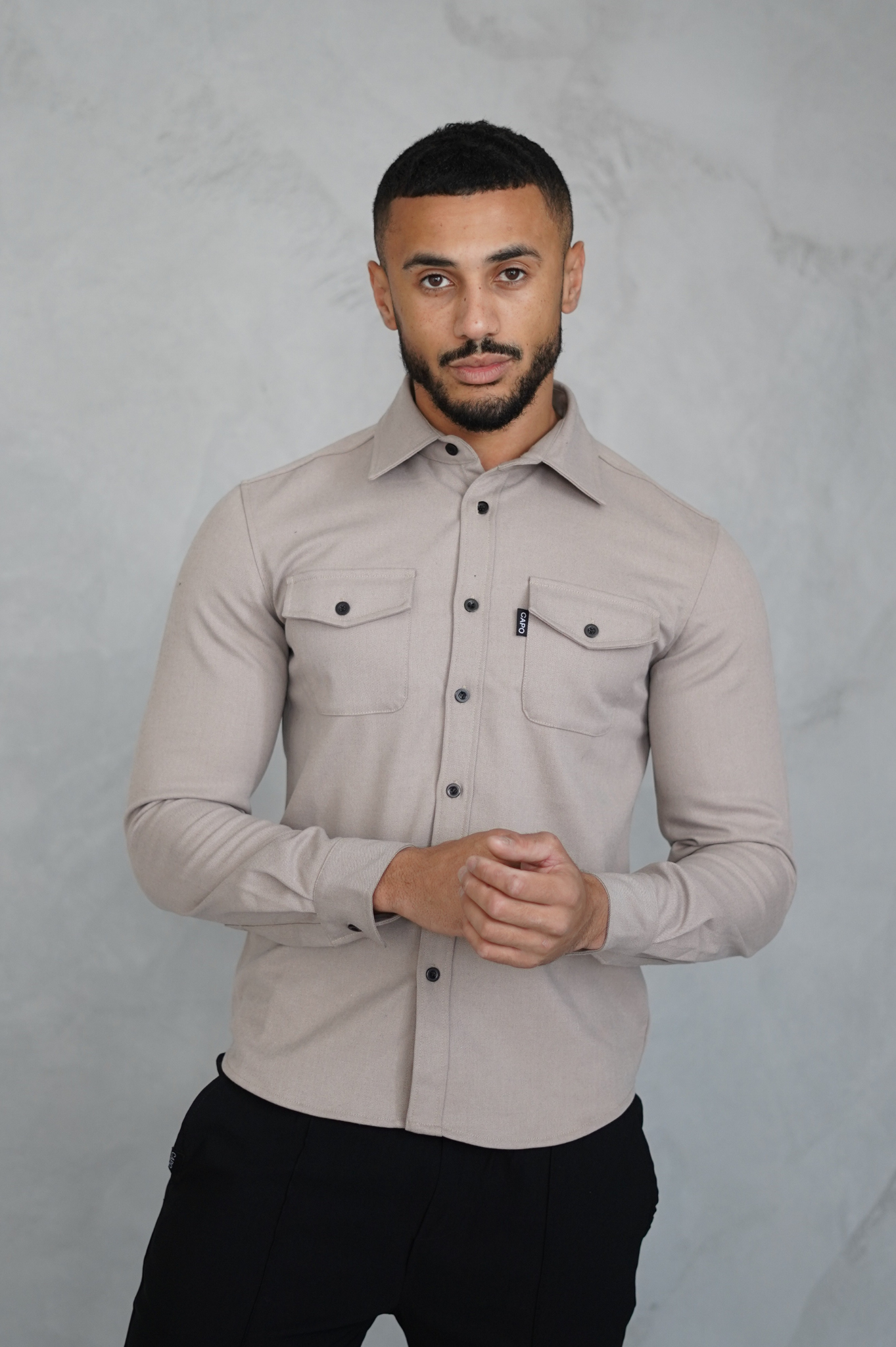 Capo OVERSHIRT - Stone