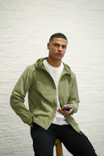 Capo Ripstop Lightweight Jacket - Olive
