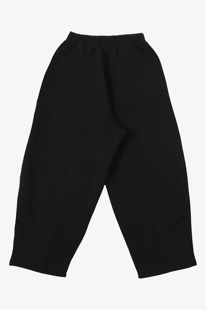 520 GSM COZY BAGGY 'BLACK' STRAIGHT PANTS