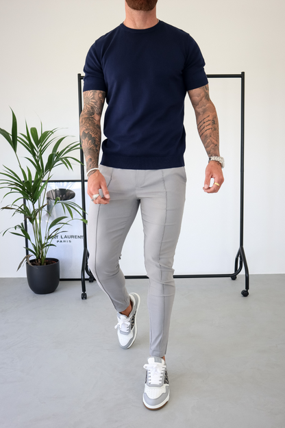 Capo Egyptian Cotton T-Shirt - Navy