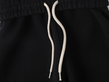 630 GSM LOOSE FIT 'BLACK' PANTS