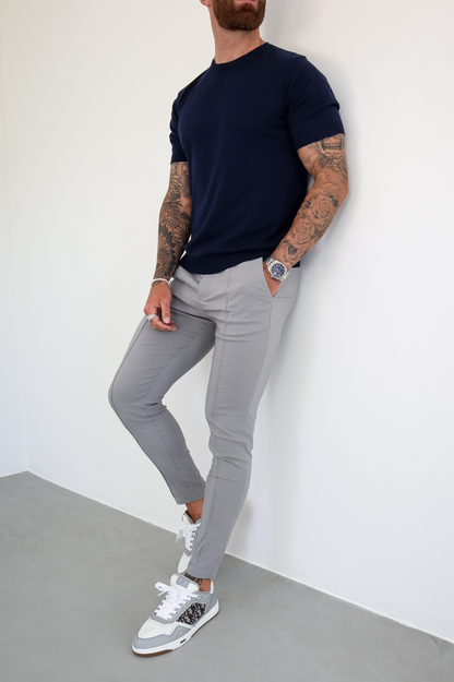 Capo Egyptian Cotton T-Shirt - Navy