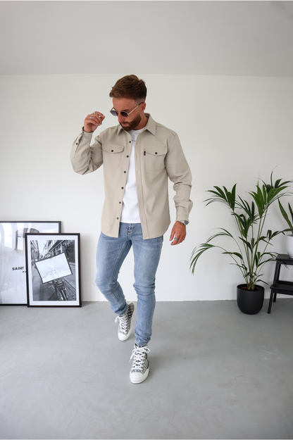 Capo OVERSHIRT - Light Stone