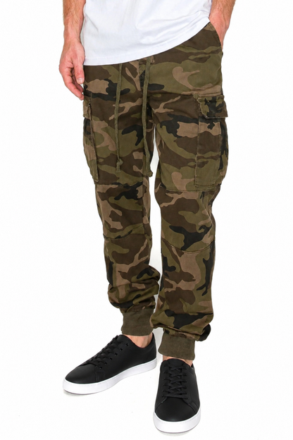 Cargo Drawstring Jogger Pants