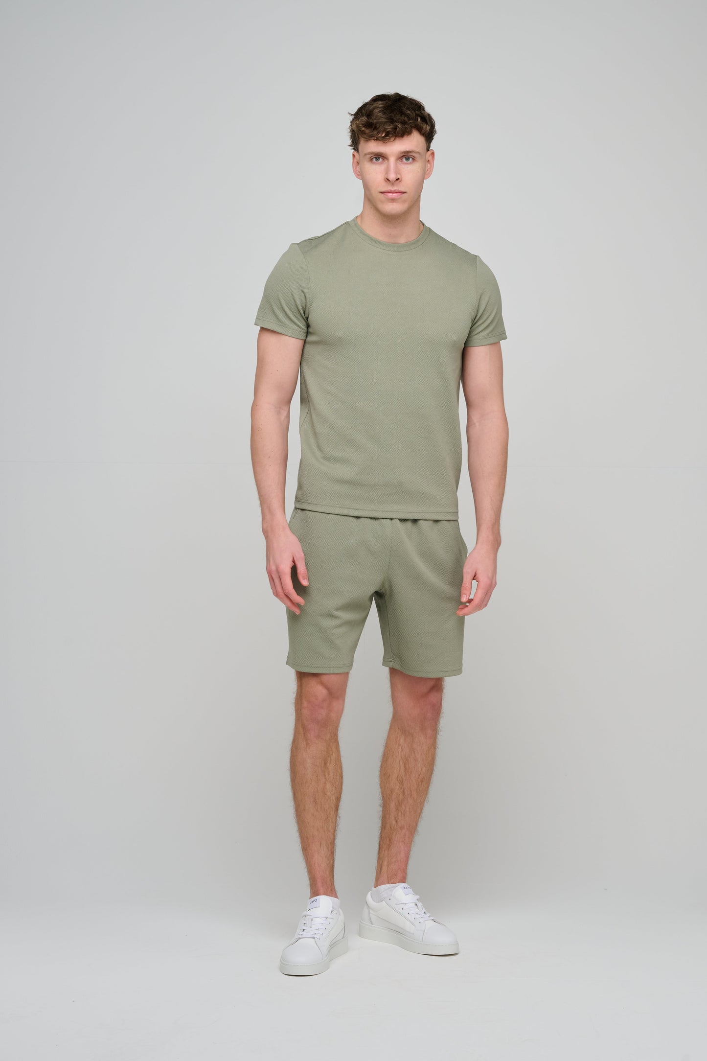 Capo Aztec Revere T-Shirt - Sage