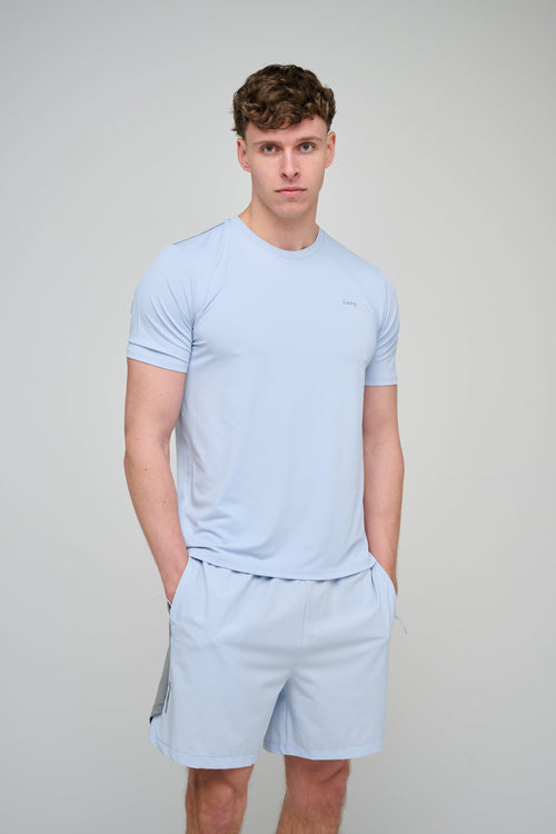 Capo Active Performance Shorts - Light Blue