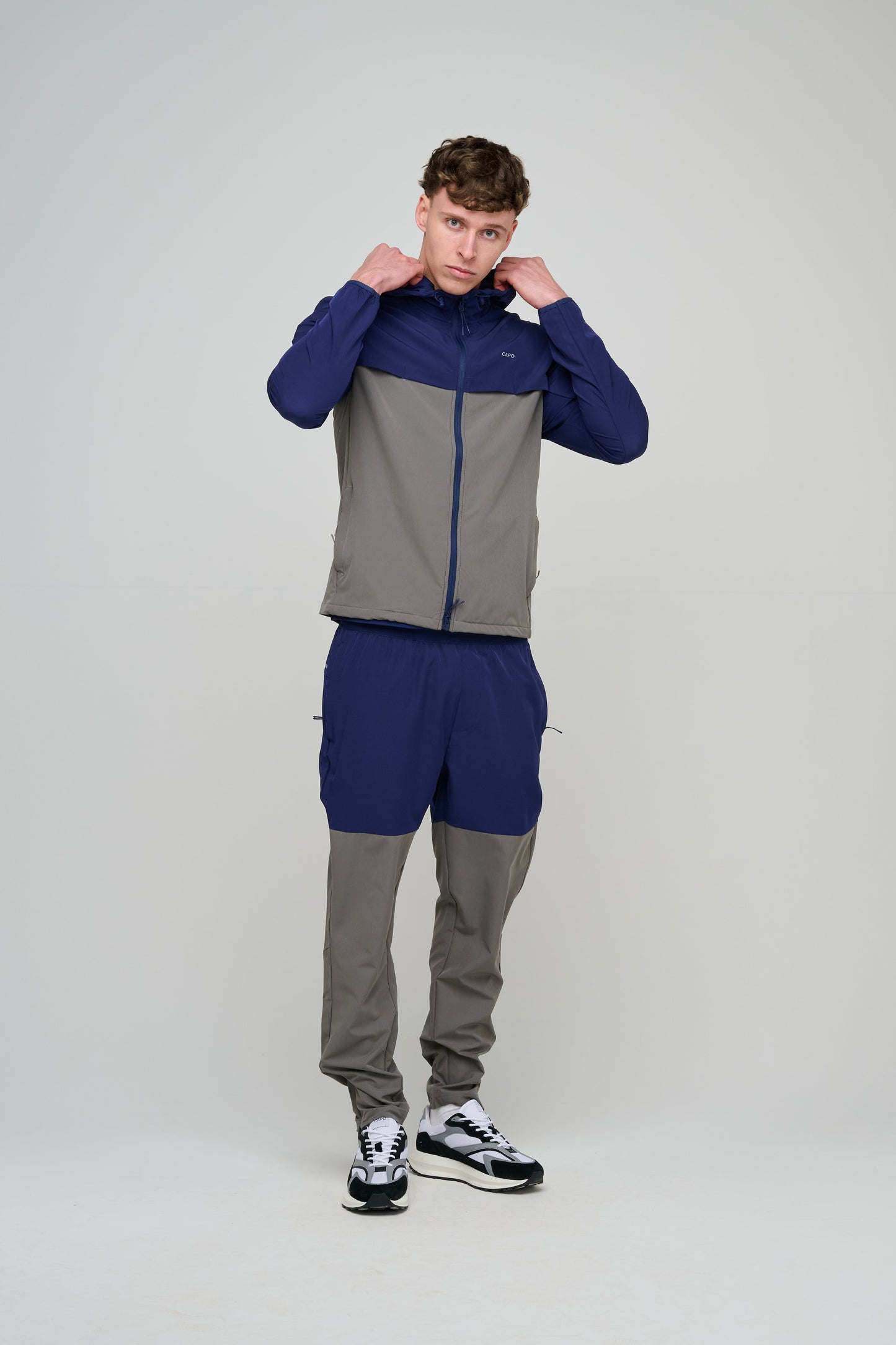 Capo Performance Tracksuit Jacket - Navy