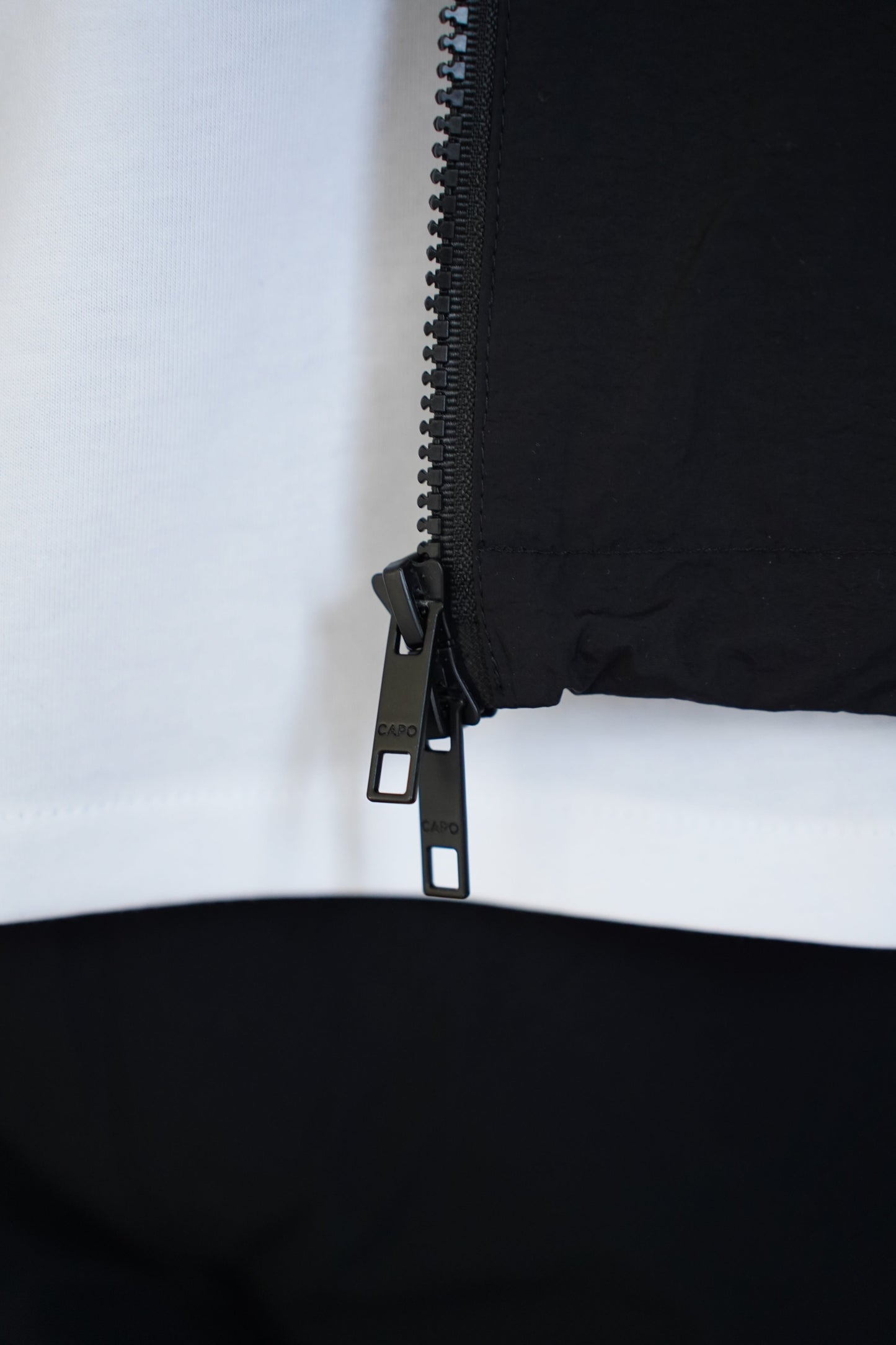 Capo Crinkle Lightweight Jacket - Black