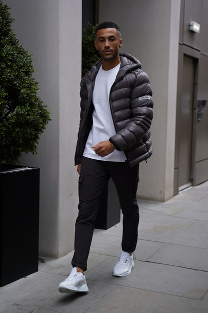 Capo PANEL Coat Jacket - Grey