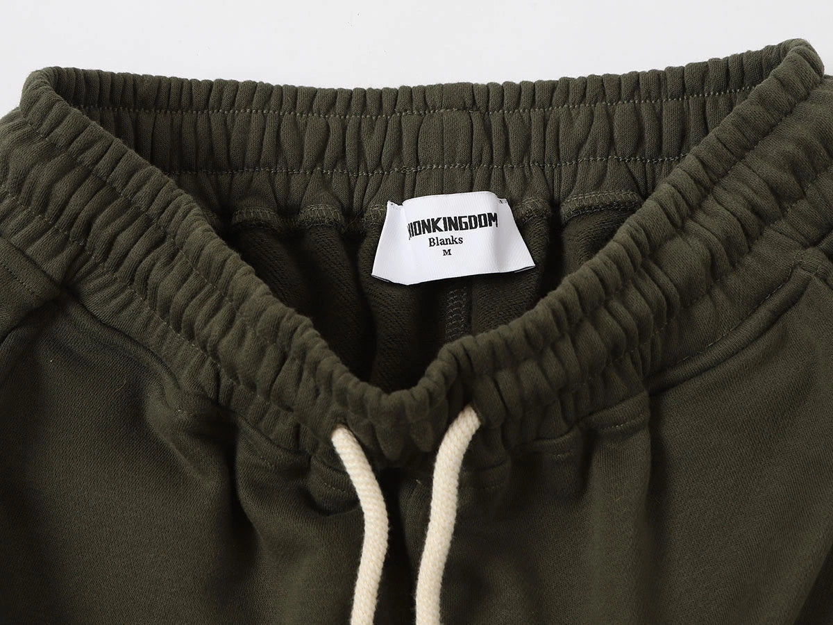 360 GSM CLOUD FEELING 'OLIVE' SHORTS