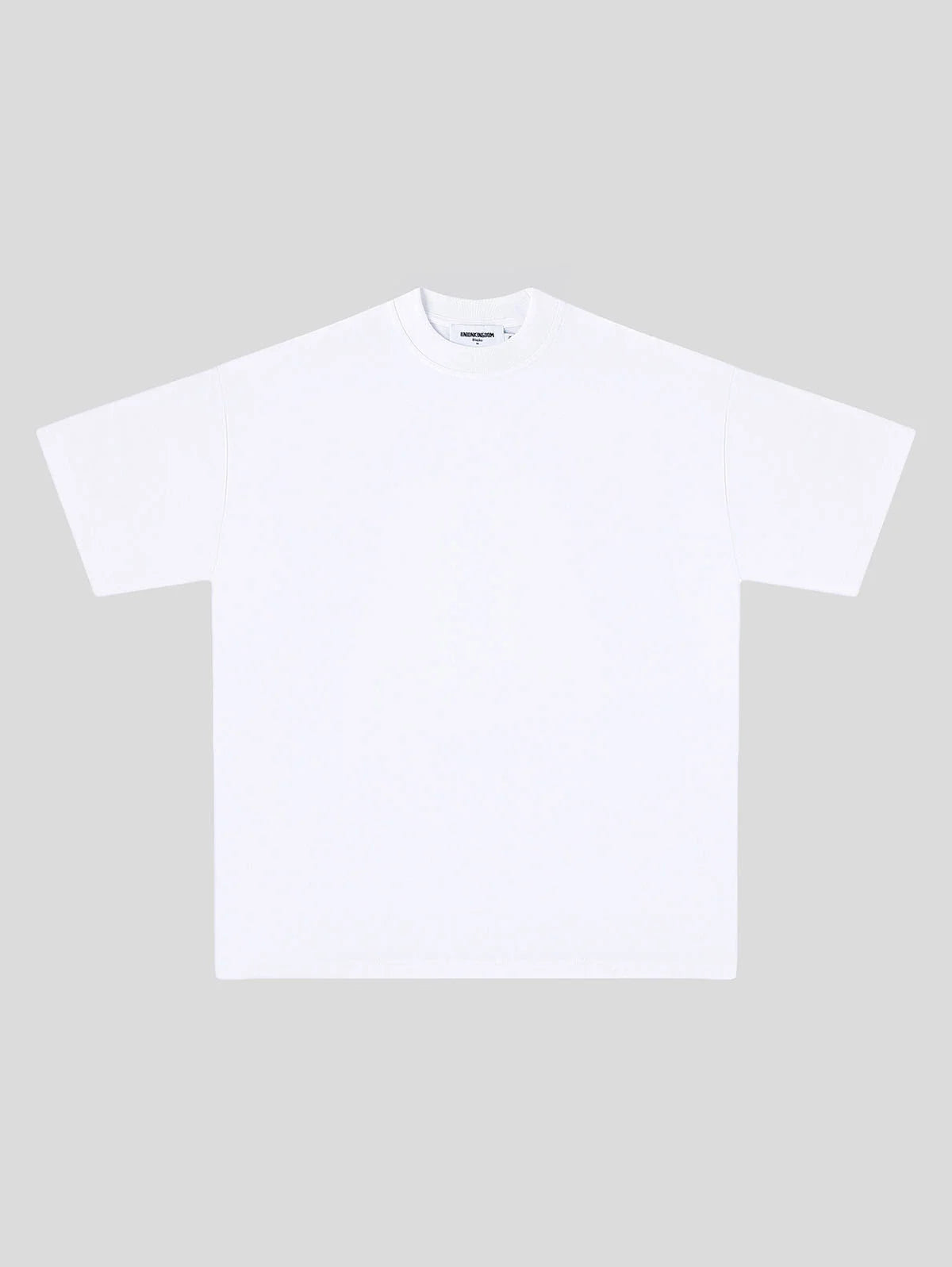 220 GSM LOOSE FIT 'WHITE' T-SHIRT