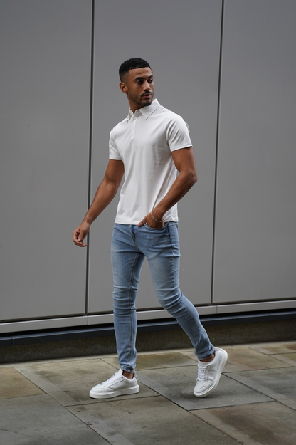 Capo MERCERISED Polo Shirt - White