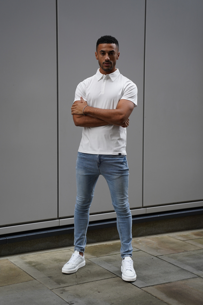 Capo MERCERISED Polo Shirt - White