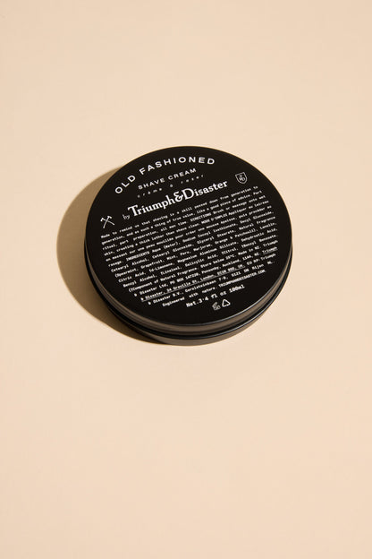 Triumph & Disaster Old Fashioned Shave Cream Jar
