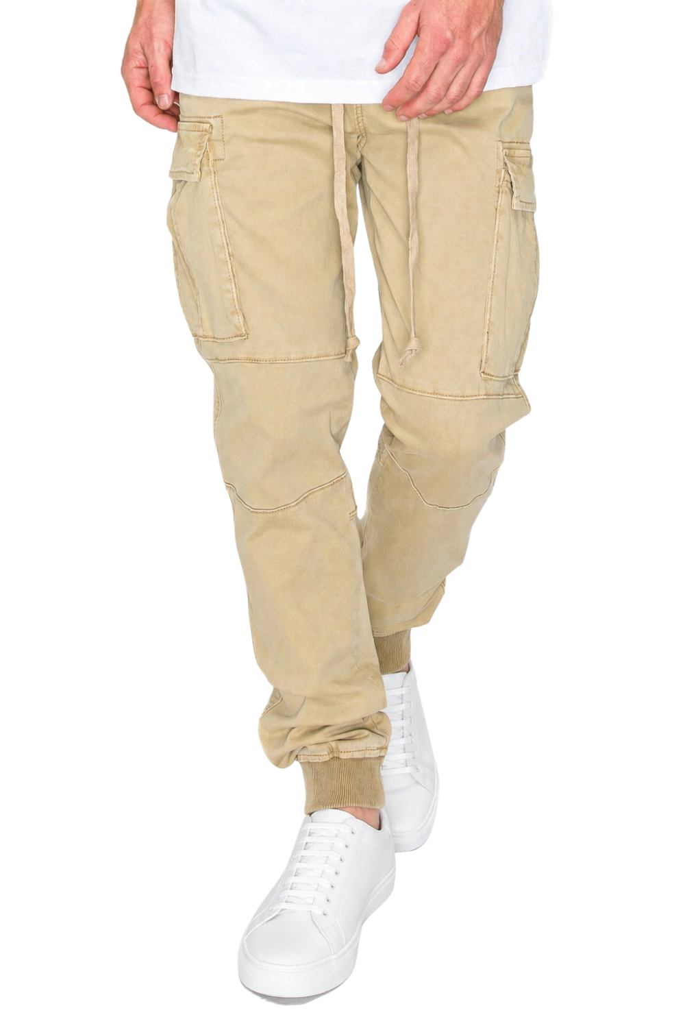 Cargo Drawstring Jogger Pants