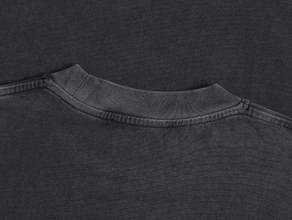 250 GSM LOOSE FIT 'WASH GRAY' T-SHIRT