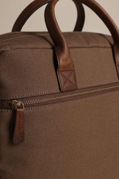 Redford Canvas Laptop Bag