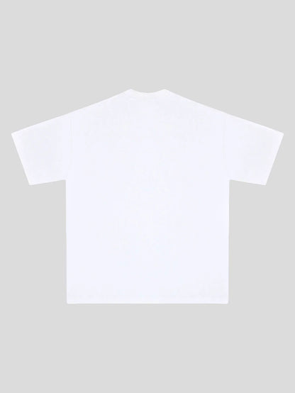 320 GSM LOOSE FIT 'WHITE T-SHIRT