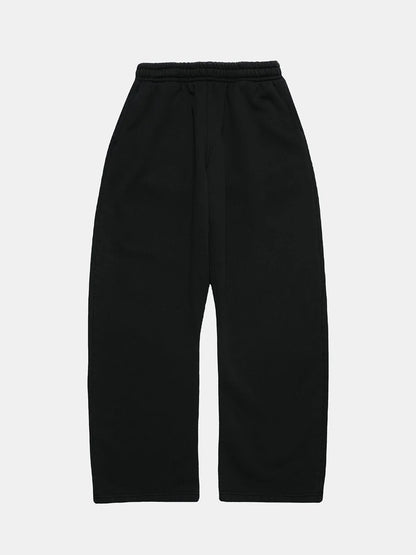 480 GSM FLEECE SABRE 'BLACK' SWEATPANTS