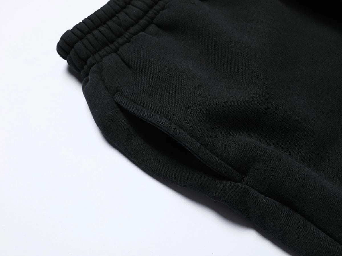 480 GSM FLEECE SABRE 'BLACK' SWEATPANTS