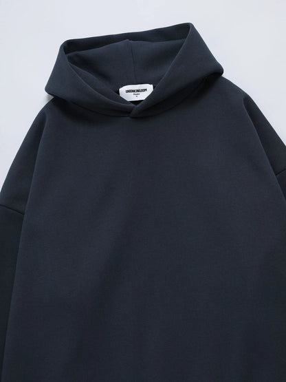 500 GSM BOXY CROPPED 'NAVY BLUE' HOODIE