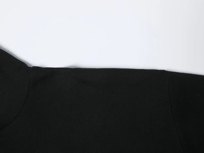 1000 GSM DOUBLE-LAYER 'BLACK' HOODIE