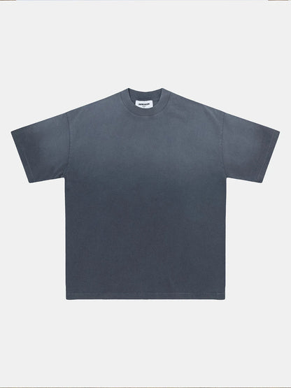 250 GSM LOOSE FIT ' WASHED DARK GRAY' T-SHIRT