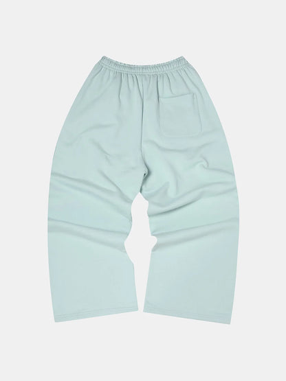 600 GSM BAGGY FIT 'LIGHT BULE' PANTS