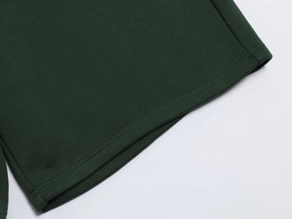 520 GSM COZEY BAGGY 'DARK GREEN' SHORTS