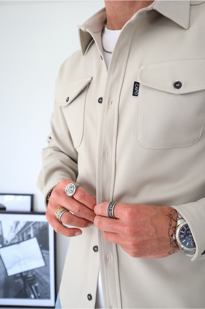 Capo OVERSHIRT - Light Stone