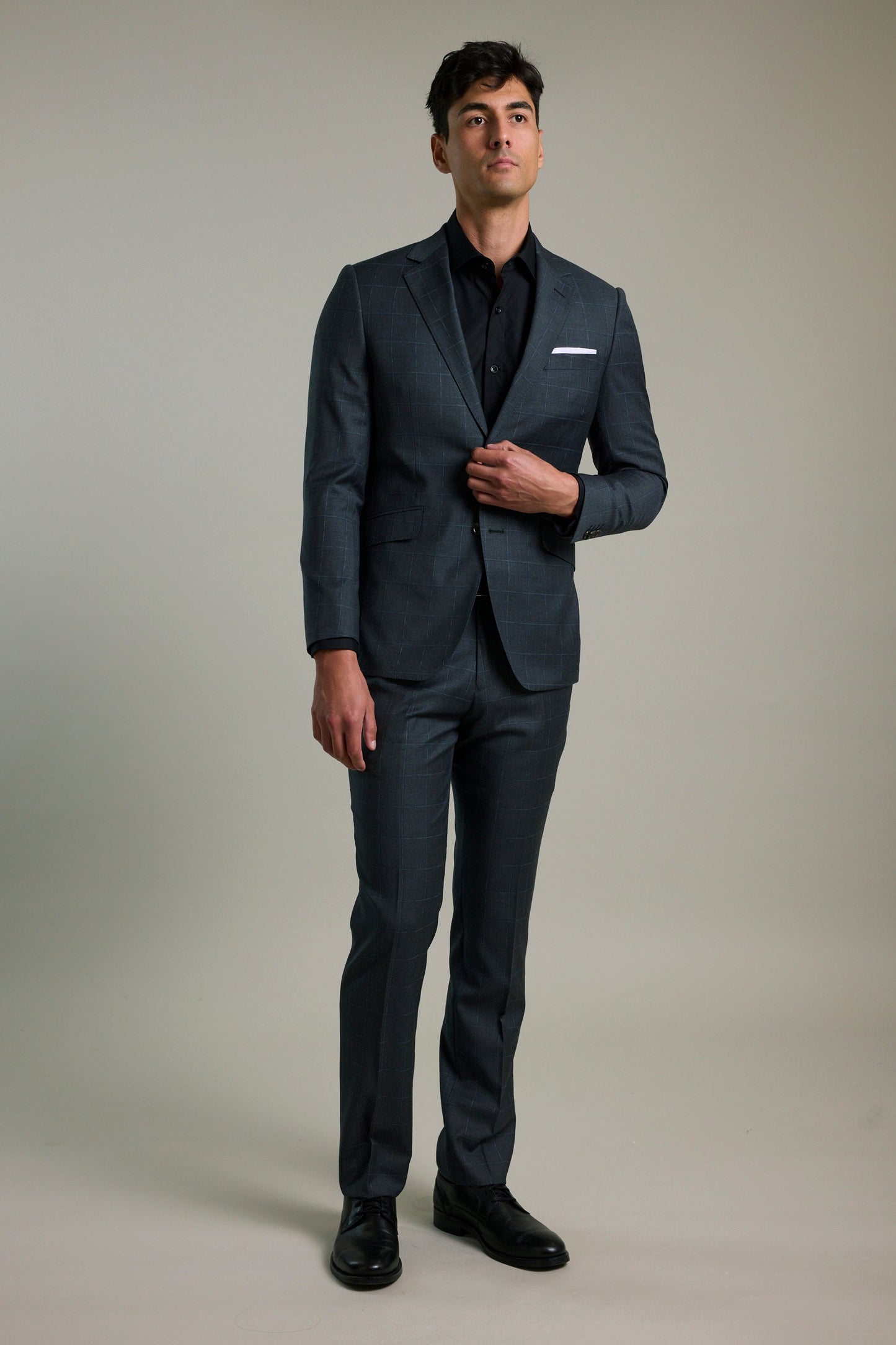 Highland Check Suit Trouser