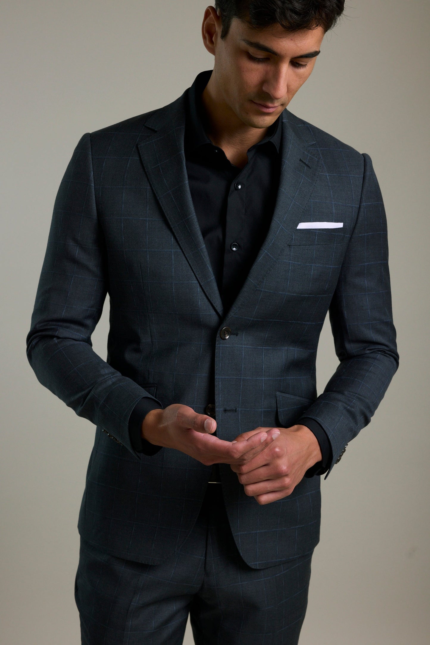 Highland Check Suit Jacket