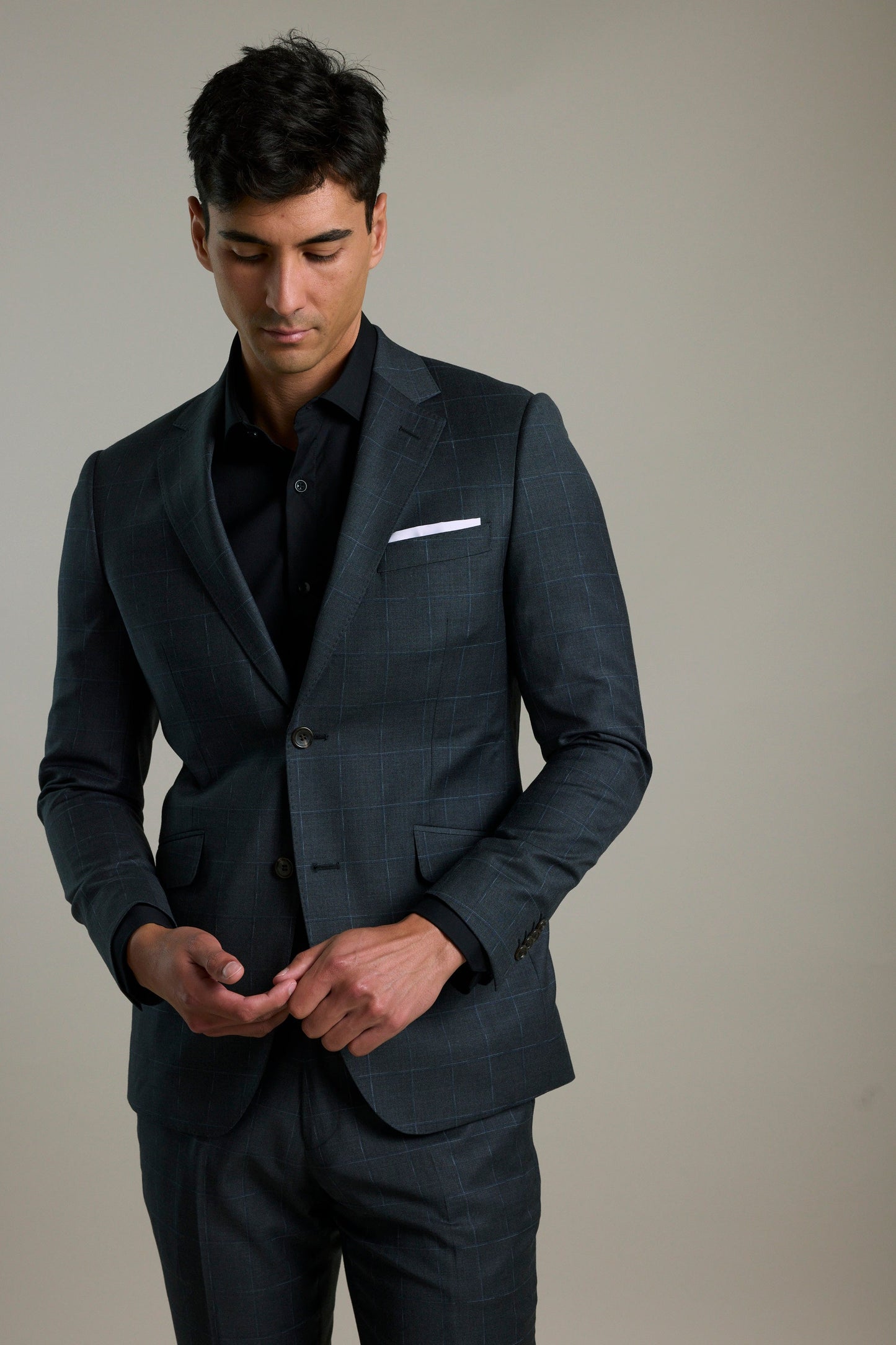 Highland Check Suit Jacket