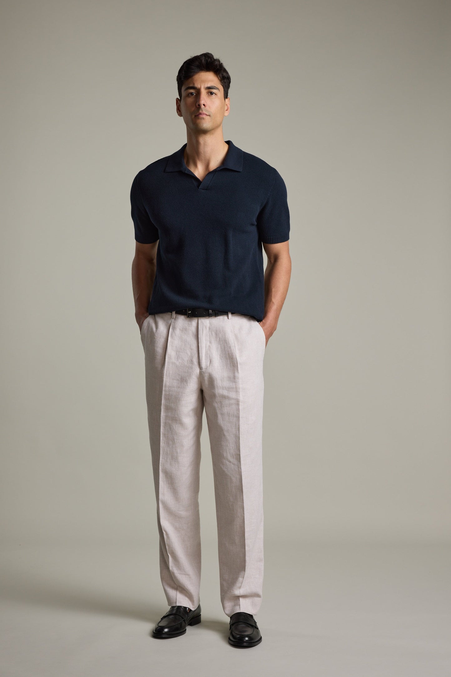 Somerton Linen Pleated Pant