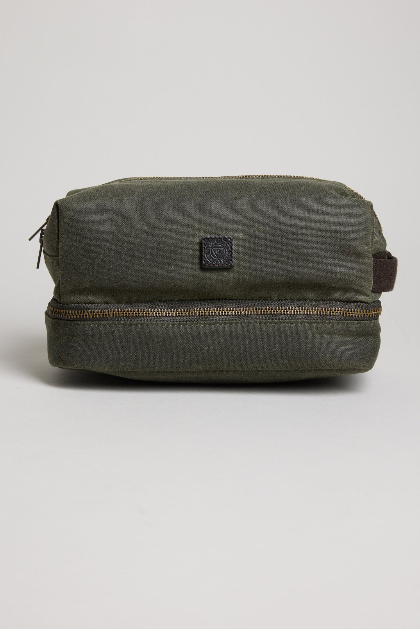 Benson Waxed Cotton Wash Bag