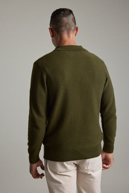 Ainsley Woollen Long Sleeve Polo