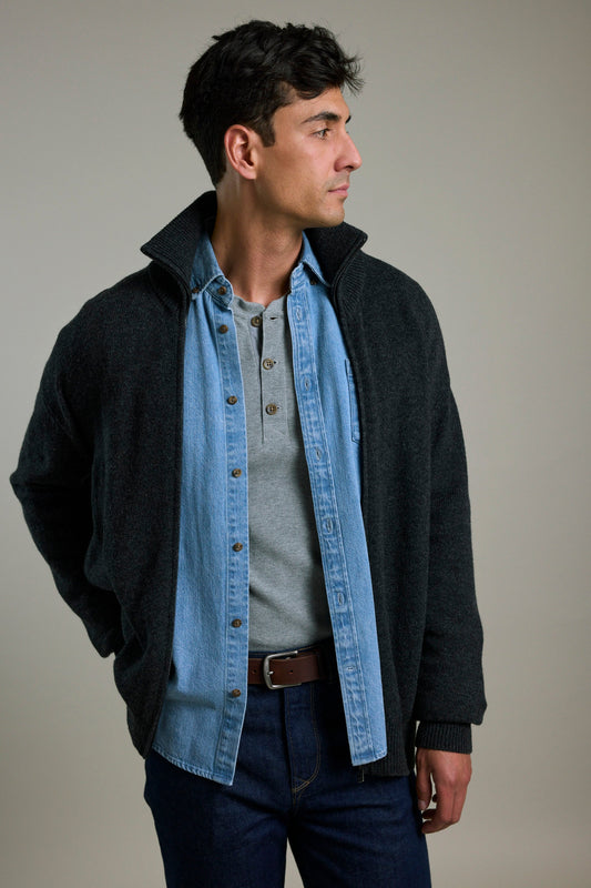 Ashridge Zip Cardi