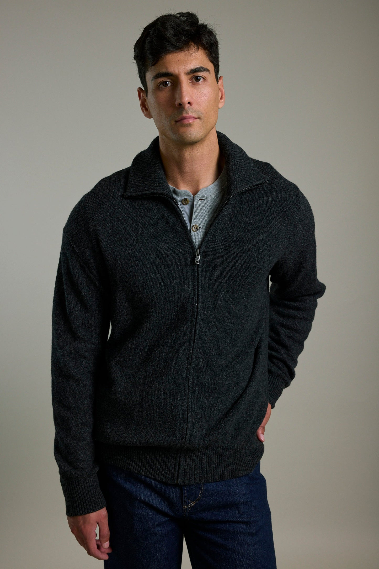 Ashridge Zip Cardi