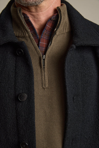 Anchor Cotton ¼ Zip