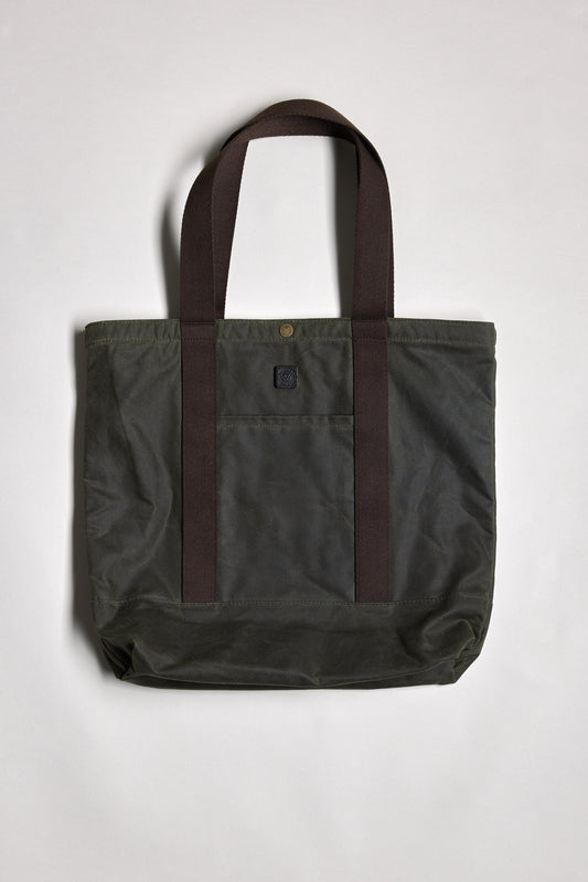 Benson Waxed Cotton Tote Bag