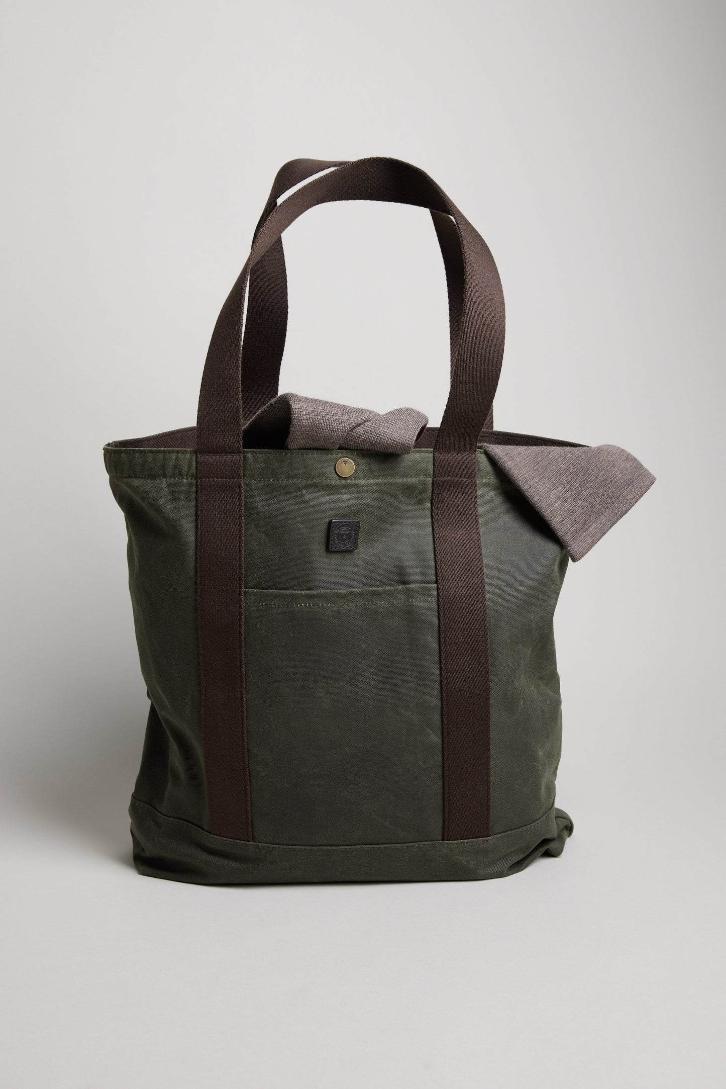 Benson Waxed Cotton Tote Bag