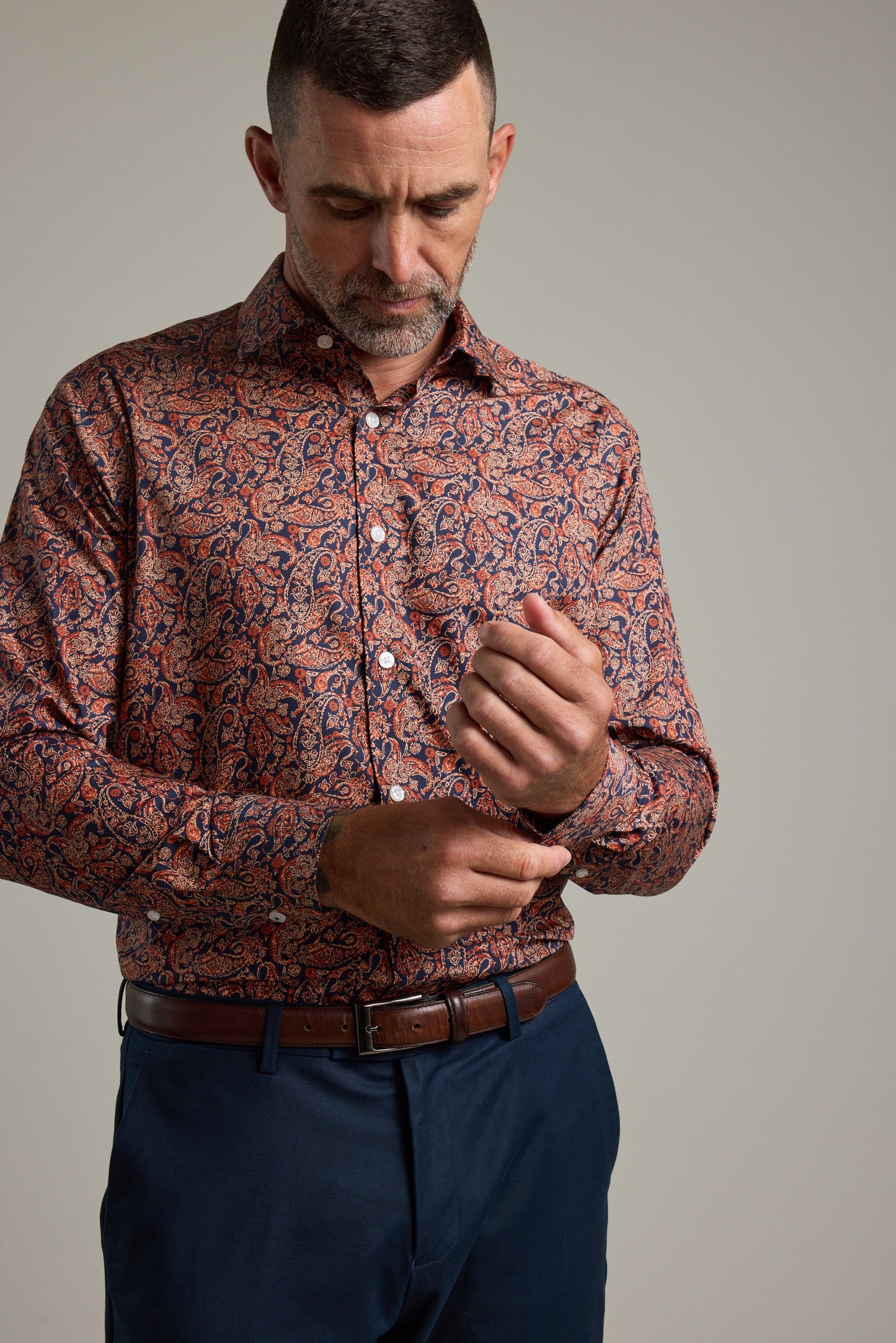 Paisley Business Shirt