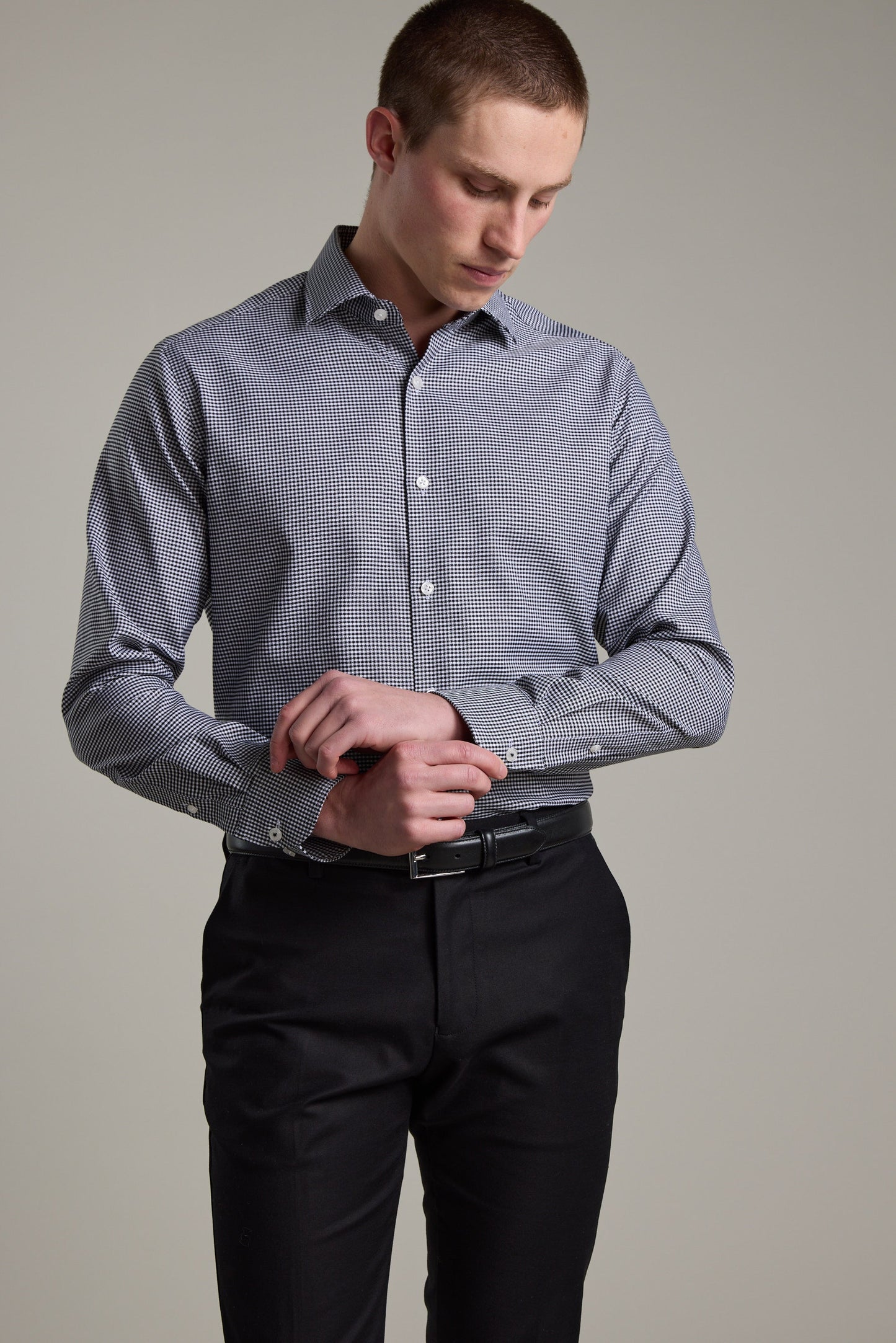 Mitchel Check Business Shirt