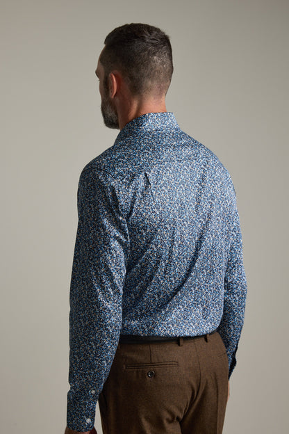 Heywood Print Business Shirt